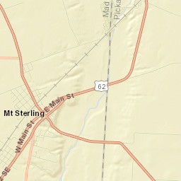 Mount Sterling Street Map