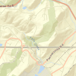 Highfield-Cascade Street Map