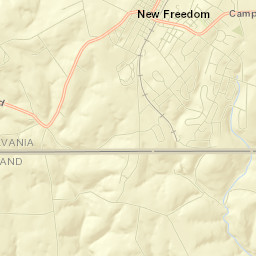 New Freedom Street Map