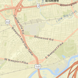 Elsmere Street Map