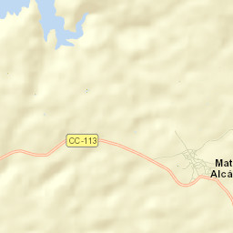 Mata de Alcántara Street Map