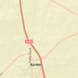 Ajofrín Street Map