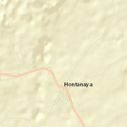 Hontanaya Street Map