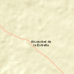 Alconchel de la Estrella Street Map