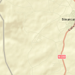Sinarcas Street Map