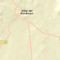 Villar del Arzobispo Street Map