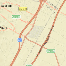 Benavites Street Map