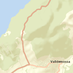 Valldemossa Street Map