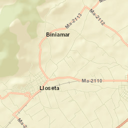 Lloseta Street Map