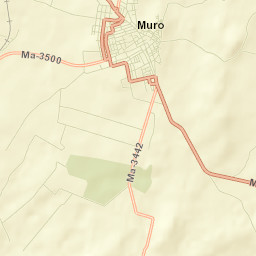 Muro Street Map