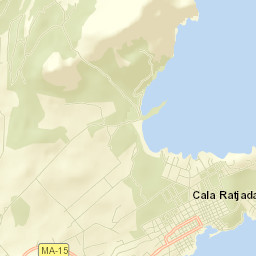 Cala Rajada Street Map