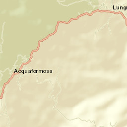 Acquaformosa Street Map