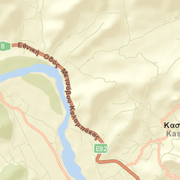 Kastráki Street Map