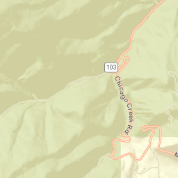 Clear Creek County Street Map