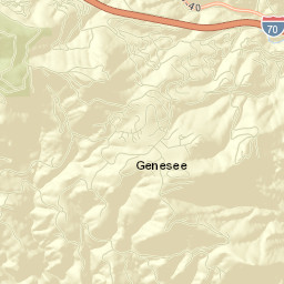 22798 Shingle Creek Road, Golden, CO Street Map