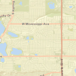 1800-1898 South Moore Court Lakewood Street Map