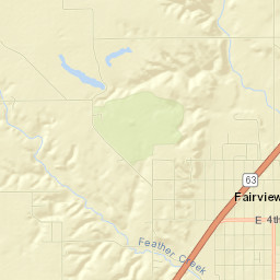 Fairview Park Street Map