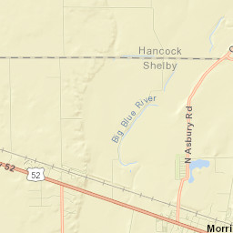 Morristown Street Map