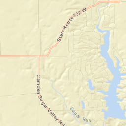 Lake Lakengren Street Map