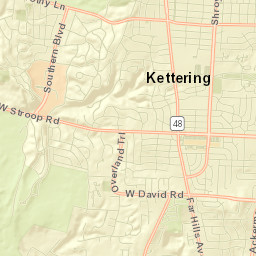 Kettering Street Map
