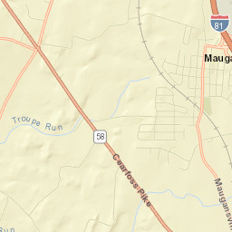 Maugansville Street Map