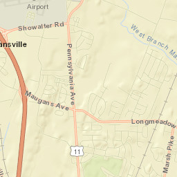 Fountainhead-Orchard Hills Street Map
