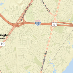 Wilmington Manor Street Map