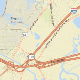 321-339 Shell Road, Carneys Point Township Street Map