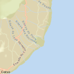 Corvo Street Map