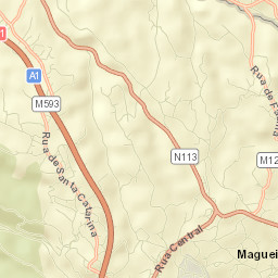 Santa Catarina da Serra Street Map