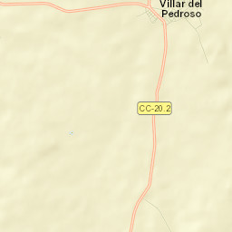 Villar del Pedroso Street Map