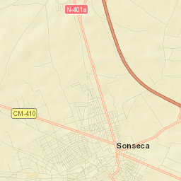 Sonseca Street Map