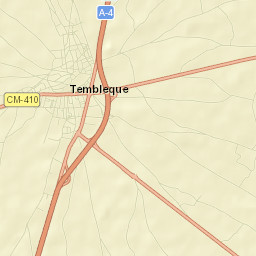 Tembleque Street Map