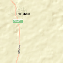 Tresjuncos Street Map