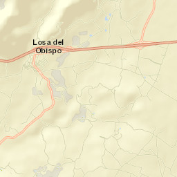 Losa del Obispo Street Map