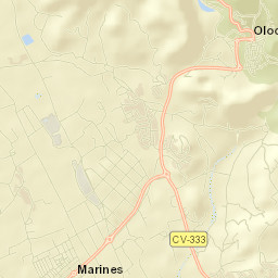 Olocau Street Map