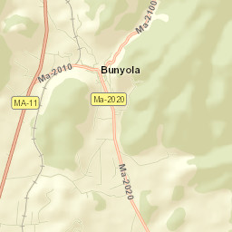 Bunyola Street Map