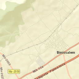 Binissalem Street Map