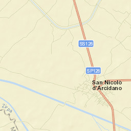 San Nicolò d'Arcidano Street Map