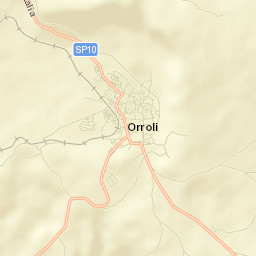 Orroli Street Map
