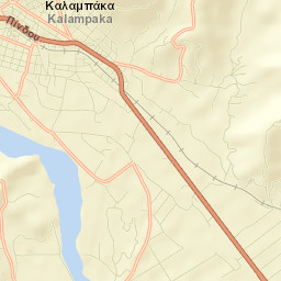Kalampáka Street Map