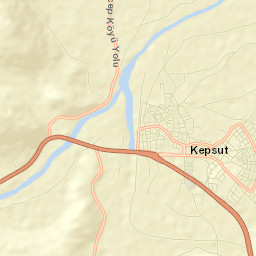 Kepsut Street Map