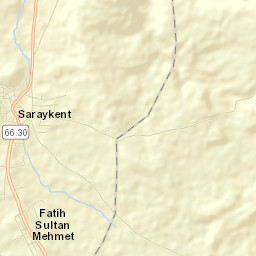 Saraykent Street Map