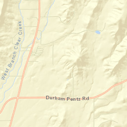 Butte County Street Map