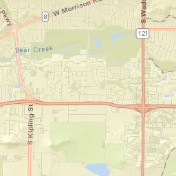 2693 South Nelson Court Lakewood CO Street Map