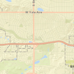 3600-3658 South Sheridan Boulevard Denver Street Map