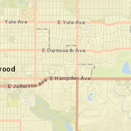Cherry Hills Village Street Map