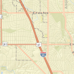 Holly Hills Street Map