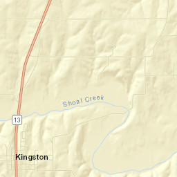 Kingston Street Map