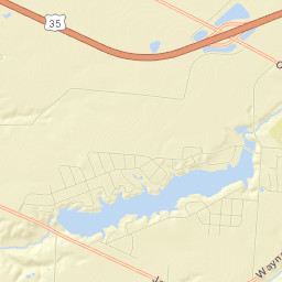 Shawnee Hills Street Map